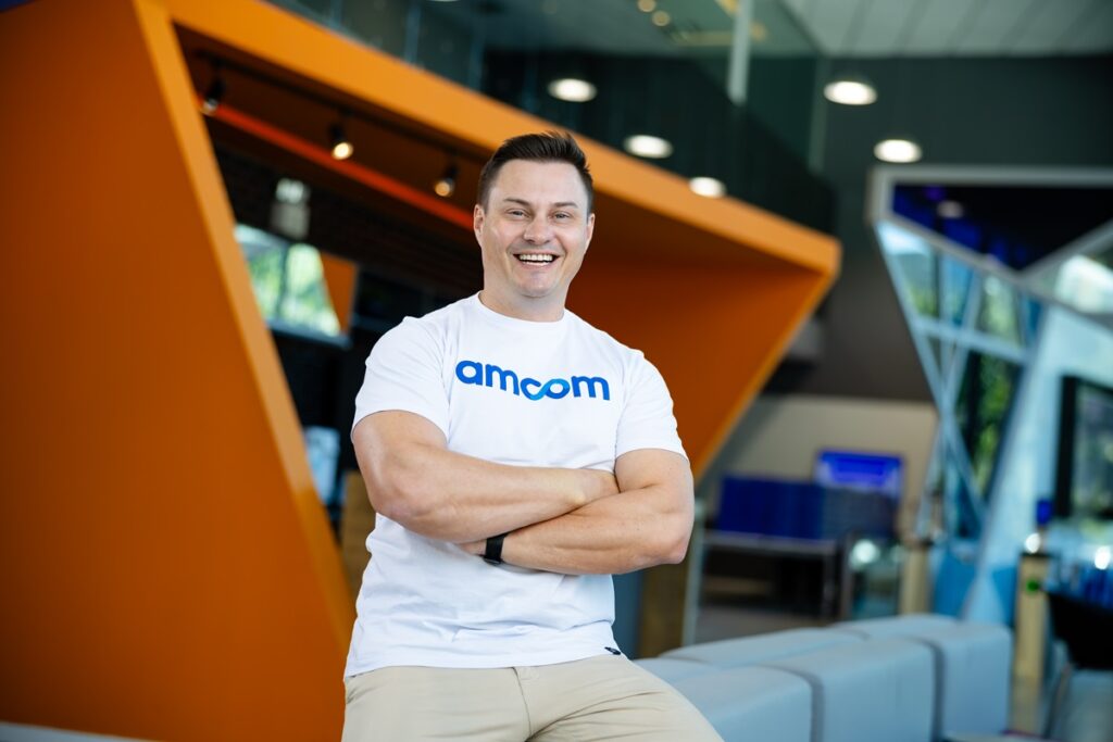 Integração entre diferentes faixas etárias. Rodrigo Strey, vice-presidente da AMcom. Crédito: Daniel Zimmermann