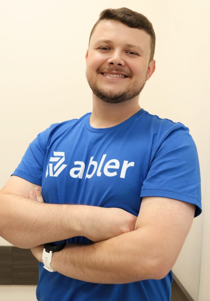 Alisson Souza, CEO e fundador da abler. Foto: Divulgação