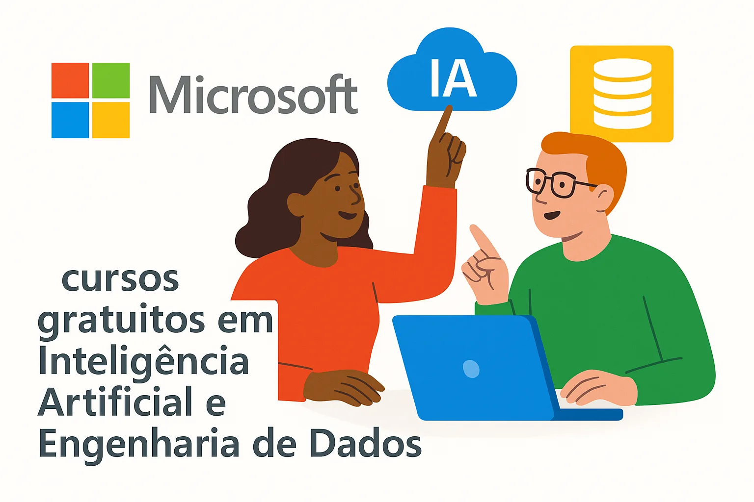 Inteligência Artificial e Engenharia de Dados: Cursos Gratuitos da Microsoft