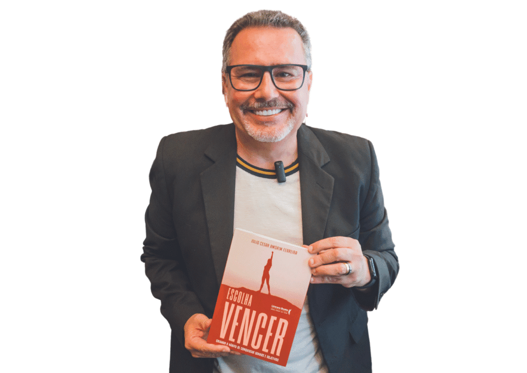 Mercado de trabalho: 3 erros que derrubam gestores; Julio Amorim, CEO da Great Group, especialista em planejamento e autor do livro "Escolha Vencer: Criando o Hábito de Conquistar Sonhos e Objetivos”