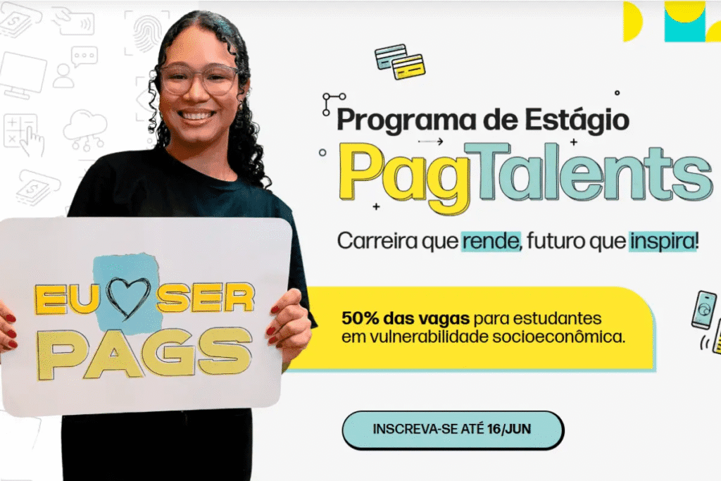 PagTalents: Programa de estágio do PagBank abre novas vagas

