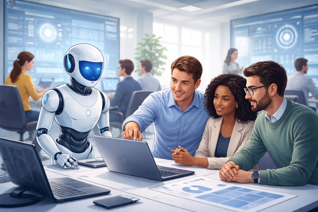 A evolução da IA está transformando a força de trabalho integrada